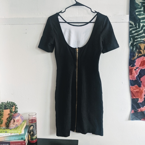 Juicy Couture Floral Ponte Bodycon Dress - Picture 5 of 11